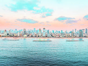   Blik vanaf zee op Tel Aviv. Foto: Shutterstock 