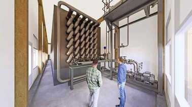  Artist impression van de Powerstove. Foto: Nij Smellinghe